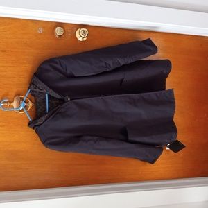 SOLD! NWT Portrait reversible water repellent leopard print coat